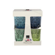Royal Leerdam Ποτήρια Νερού 350ml Starla Match & Colour Blue -Γυάλινα Σετ 4 Τεμαχίων