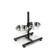 Inkazen Σετ Ανοξείδωτα Μπολ Γεύματος με Βάση για Κατοικίδια Inkazen 10110142