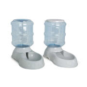 Inkazen Σετ Αυτόματοι Διανεμητές Τροφής και Νερού για Κατοικίδια 3.75 Lt 2 τμχ Inkazen 10110189