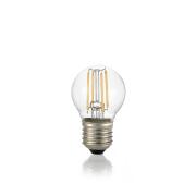Ideal Lux Λάμπα E27 Sfera 4W 3000K CRI80 4W Διάφανο