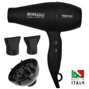 TECNO DRY ΣΕΣΟΥΑΡ ΕΠΑΓΓ. 2500W ΜΕ ΙΟΝΙΣΤΗ BOSS 6000 g. ΜΑΥΡΟ