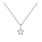 Κολιέ Philip Jones σε Σχήμα Αστέρι με Κρύσταλλα Swarovski® και Χριστουγεννιάτικη Κάρτα