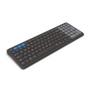 Zagg Ασύρματο Mid-Sized Πληκτρολόγιο Pro Keyboard 15 (2023) με ασύρματη φόρτιση σε μαύρο/γκρι χρώμα (UK Layout) - 103211034