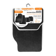 CARTECH ΔΑΠΕΔΑ ΜΟΚΕΤΑ COMFORT ΜΑΥΡΟ-ΓΚΡΙ 4ΤΜΧ