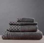 White Fabric Πετσέτα Trellis  Μπεζ Μπάνιου