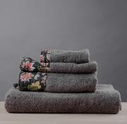 White Fabric Πετσέτα Acanthus Μπεζ Προσώπου