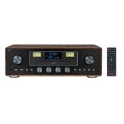 Akai AM-100 Rhapsody Ηχοσύστημα με CD, ασύρμ φόρτ, BΤ, 2xUSB, FM, Aux-In, υποδ ακουστ, τηλεχ-30W RMS