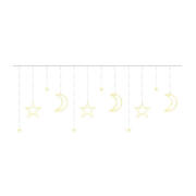 Χριστουγεννιάτικη Κουρτίνα 5.7 m με 138 Λαμπάκια LED Θερμό Λευκό 31V SPM 11329