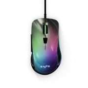ENERGY SISTEM Gaming Ποντίκι ESG M3 Neon RGB USB Braided καλώδιο 7200 DPI Μαύρο 452125