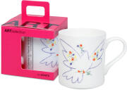 Konitz Κούπα 400ml Λευκή  La Colombe Du Festival Picasso Art Πορσελάνη Σε Συσκευασία Δώρου