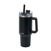 Smash Κούπα Θερμ/κη με Λαβή 1,2L Μαύρη Mega Tumbler -Ανοξείδωτη