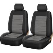 Auto Gs Super Fit All In One Καλύμματα Αυτοκινήτου  2 Τεμάχια Μαύρα-Γκρι