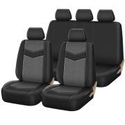 Auto Gs Καλύμματα Αυτοκινήτου Σετ Μαύρα Γκρι