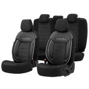 Otom Comfortline Design Καλύμματα Αυτοκινήτου Σετ 11 Τεμάχια Μαύρα