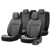 Otom Reflective Design Καλύμματα Αυτοκινήτου Σετ 11 Τεμάχια Γκρι