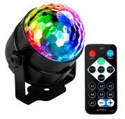MusicMate Διακοσμητικό Φωτιστικό με Τηλεχειριστήριο Disco ball MB5