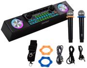 MusicMate Φορητό Σύστημα BT Καραόκε 30W RMS Set MM-SC500 SonicEdge Μαύρο