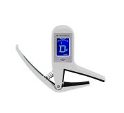 MusicMate Καποτάστο/Κουρδιστήρι Κιθάρας 2σε1 Λευκό MM-X100 CapoTuner