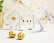 Gadget Master Κορνίζα Πλαστική με Λευκό Πλαίσιο 3τμχ