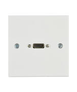 AVLINK HDMI WALLPLATE WITH FEMALE TAIL