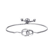 Philip Jones Βραχιόλι Link Friendship με Κρύσταλλα Swarovski®