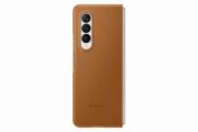 Samsung Leather Cover Galaxy Z Fold 3 5G Camel