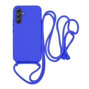 Vivid Silicone Lace Cover Samsung Galaxy A54 5G Jewelry Blue