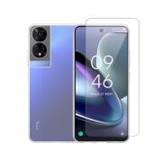 Vivid Set Gelly Case Transparent + Tempered Glass TCL 50 5G