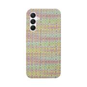 Vivid Woven Pattern Case Samsung Galaxy A35 5G Multicolour
