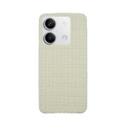 Vivid Woven Pattern Case Redmi Note 13 Pro/Poco X6 5G Beige