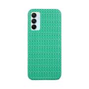 Vivid Woven Pattern Case Samsung Galaxy A14 4G/5G Green