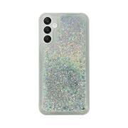 Vivid Liquid Glitter Case Samsung Galaxy A25 5G Silver