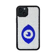 Vivid Sequin Case Apple iPhone 15 Plus Silver/Blue