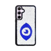 Vivid Sequin Case Samsung Galaxy A35 5G Silver/Blue