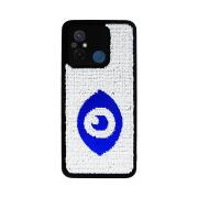 Vivid Sequin Case Xiaomi Redmi 12C Silver/Blue