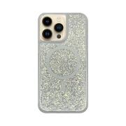 Vivid Magsafe Glitter Shine Case Apple iPhone 15 Pro Max Silver