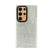 Vivid Glitter Shine Case Samsung Galaxy S24 Ultra Silver