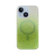 Vivid Magsafe Glitter Shine Case Apple iPhone 15 Plus Green