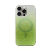 Vivid Magsafe Glitter Shine Case Apple iPhone 15 Pro Max Green