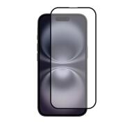 Vivid Full Face Tempered Glass Apple iPhone 16 Plus Black
