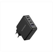 Riversong Travel Adapter PowerKub G100 Quad USB Black