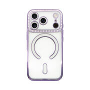 Vivid MagSafe Strass Case Apple iPhone 17 Pro Purple