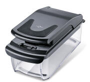 Kuchenprofi Κόφτης Λαχανικών με Δοχείο 27x11x12cm Μαύρος Fix Plus