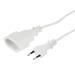 Euro Extension Cable, 5 m, white