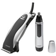 Bomann Σετ Κουρευτική Μηχανή Ρεύματος και Trimmer για Μύτη και Αυτιά 8007