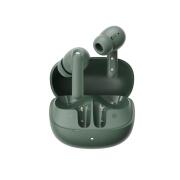 QCY Buds ANC Green (HT15)- 45db ANC TWS Earbuds 35h 5 mic ENC, ear-canal adaptive tech, leather case