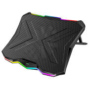 NOD Notebook Cooler RGB για Laptop έως 17.3" Vortex