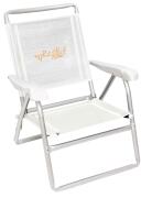 MyResort Καρέκλα Παραλίας Κήπου Αλουμινίου Λευκό