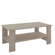 ARTELIBRE Τραπεζάκι Σαλονιού ΑΛΚΗΣΤΗ Oak Craft Grey 100x55x41cm