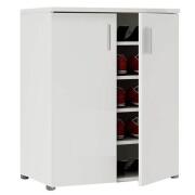 ArteLibre Παπουτσοθήκη Ερυθρά Μοριοσανίδα 60x30x83cm Λευκό